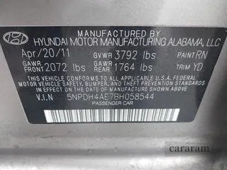 2011 Hyundai Elantra Limited
