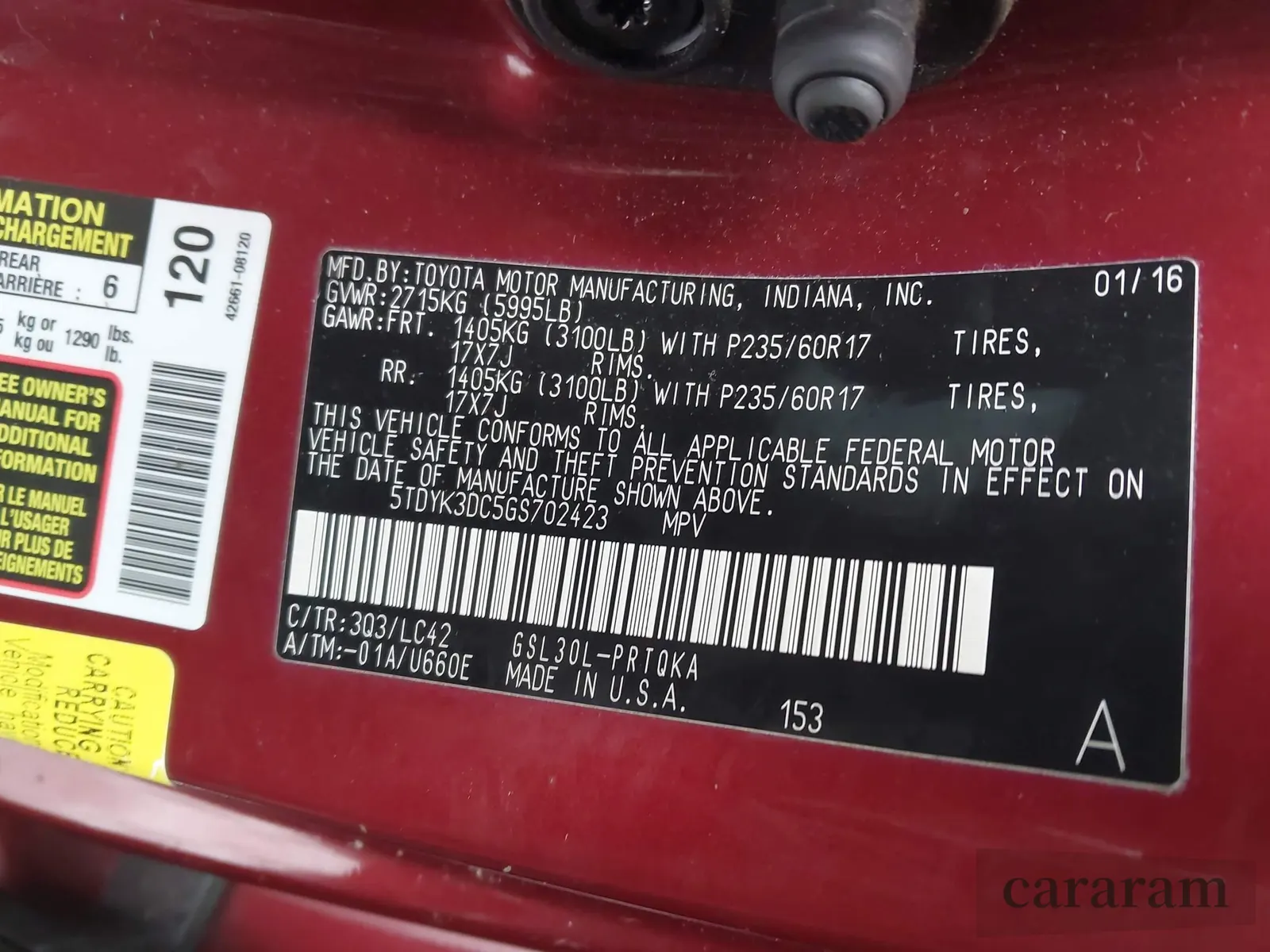 2016 Toyota Sienna XLE