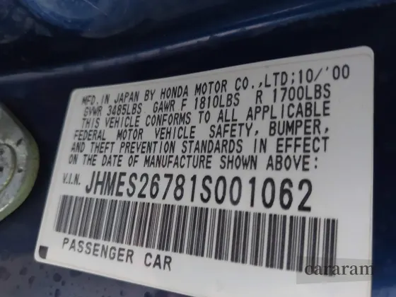 2001 Honda Civic EX