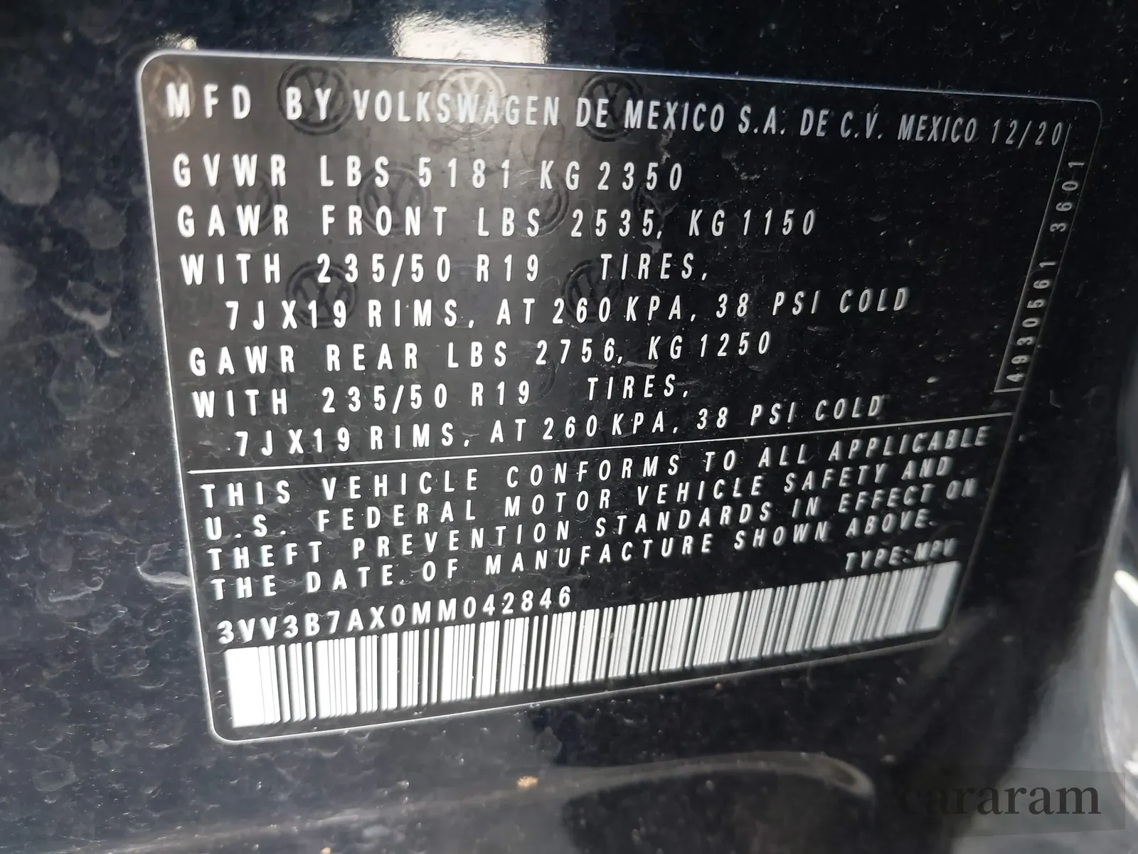 2021 Volkswagen Tiguan SE