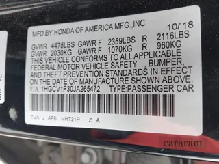 2018 Honda Accord Sport