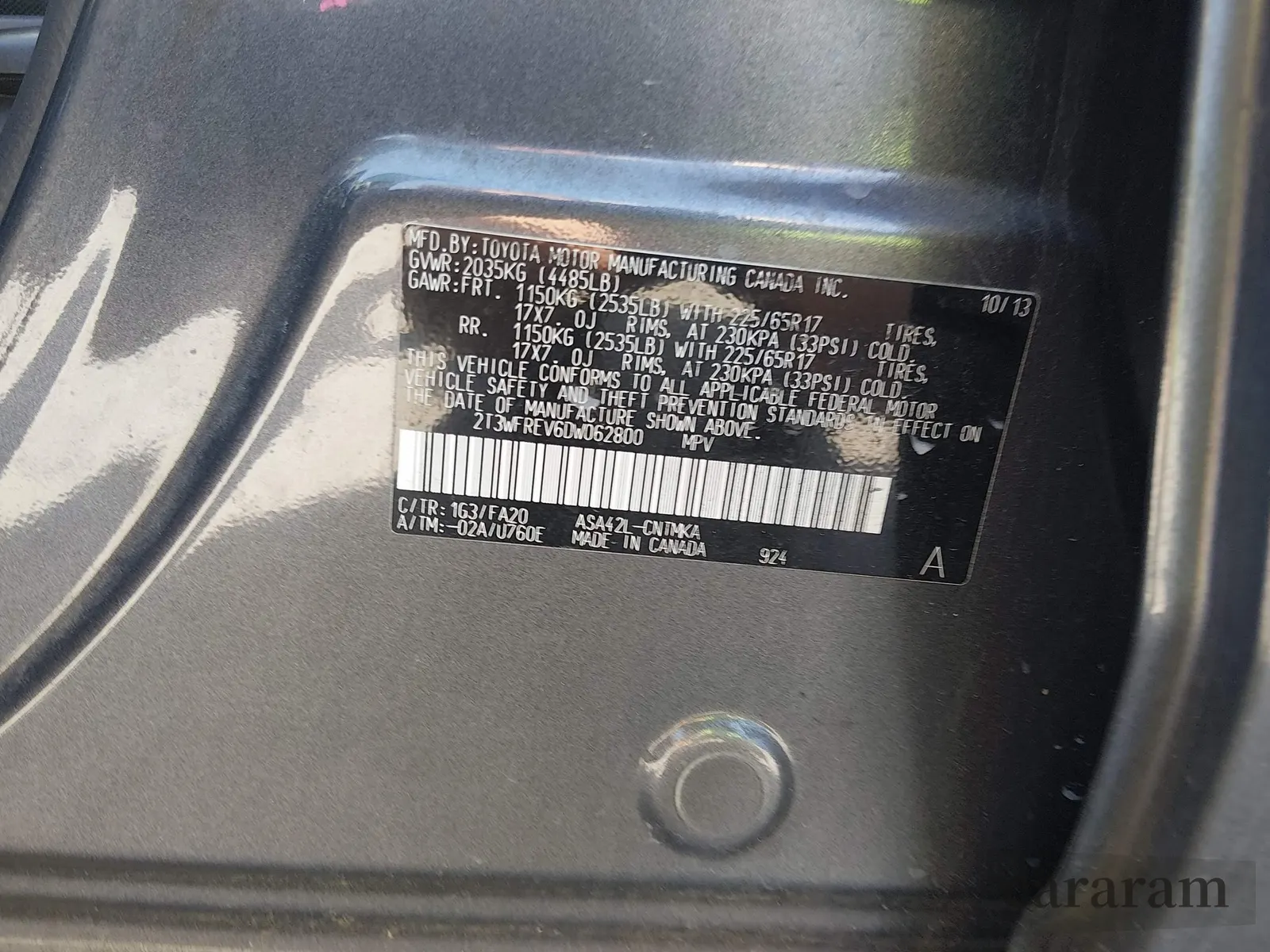 2013 Toyota RAV4 XLE