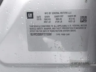 2015 Chevrolet Cruze LT