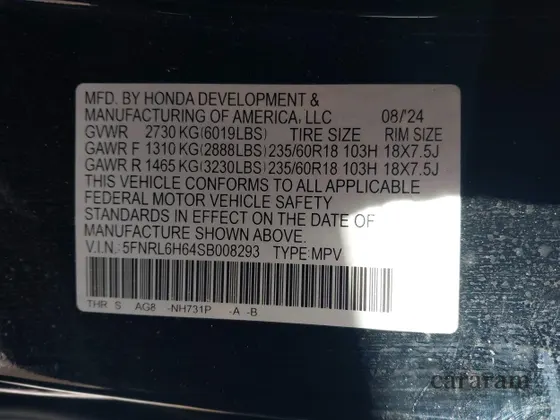 2025 Honda Odyssey EX-L