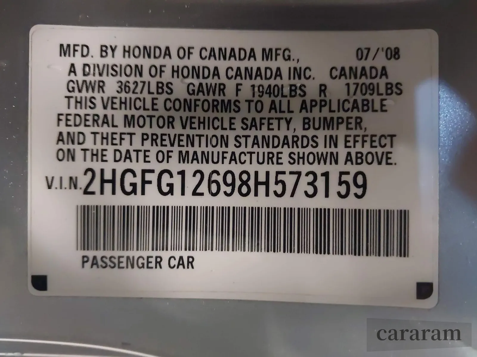 2008 Honda Civic LX