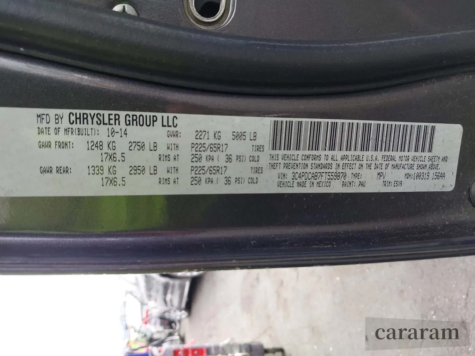 2015 Dodge Journey American Value