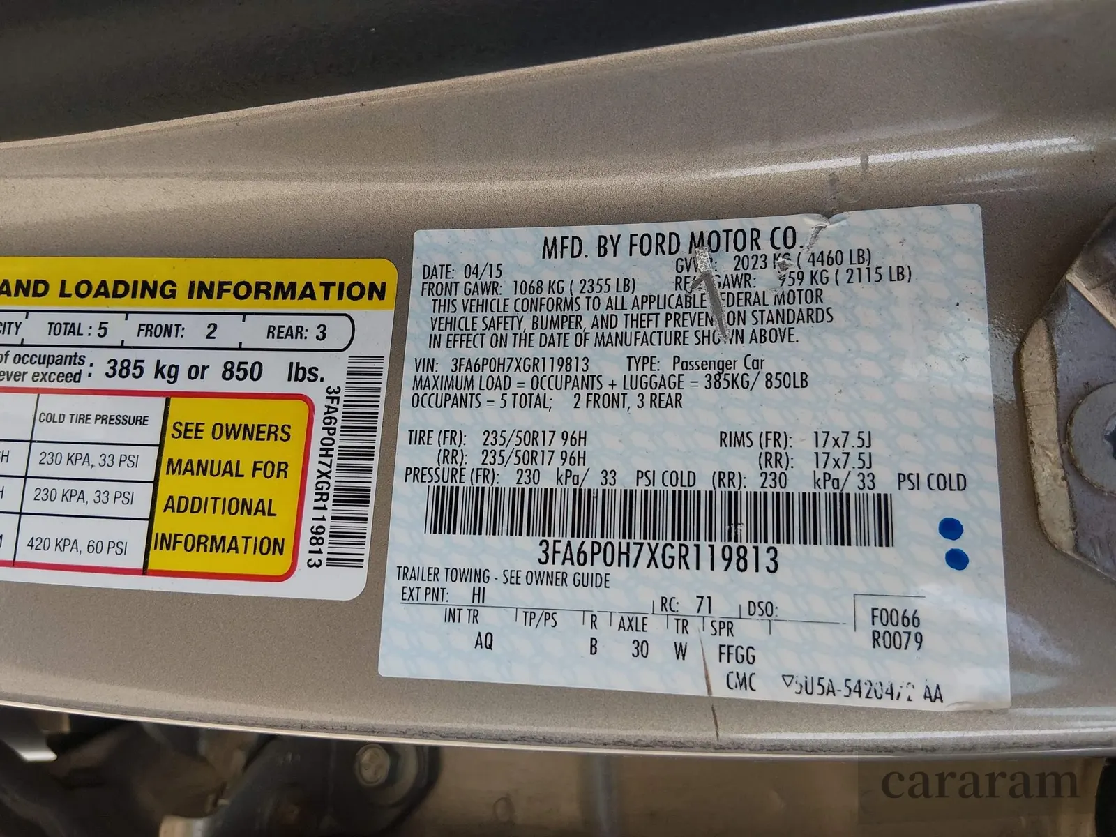 2016 Ford Fusion SE