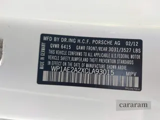 2012 Porsche Cayenne S Hybrid