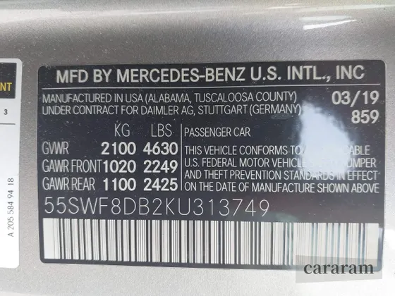 2019 Mercedes-Benz C 300