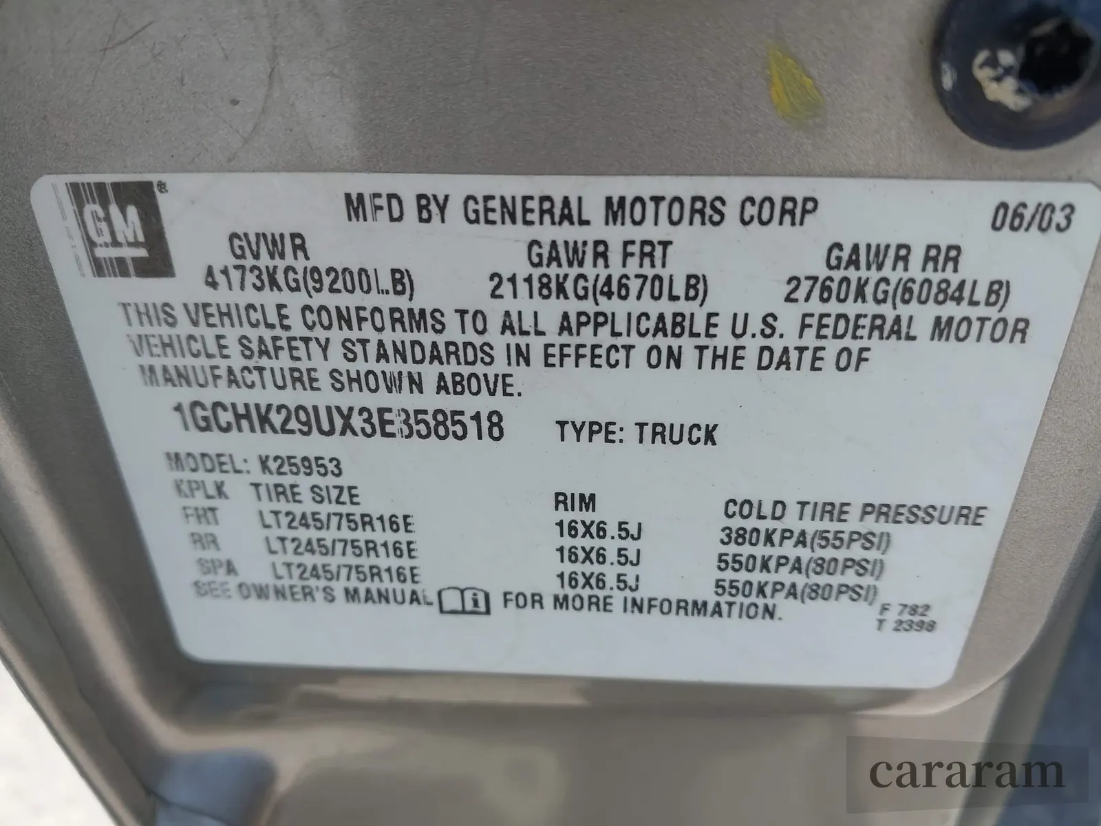 2003 Chevrolet Silverado 2500HD