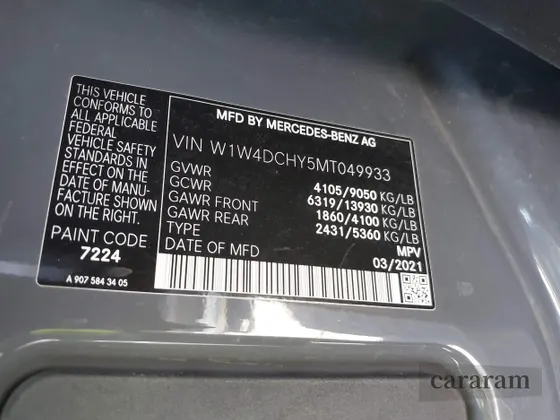 2021 Mercedes-Benz Sprinter