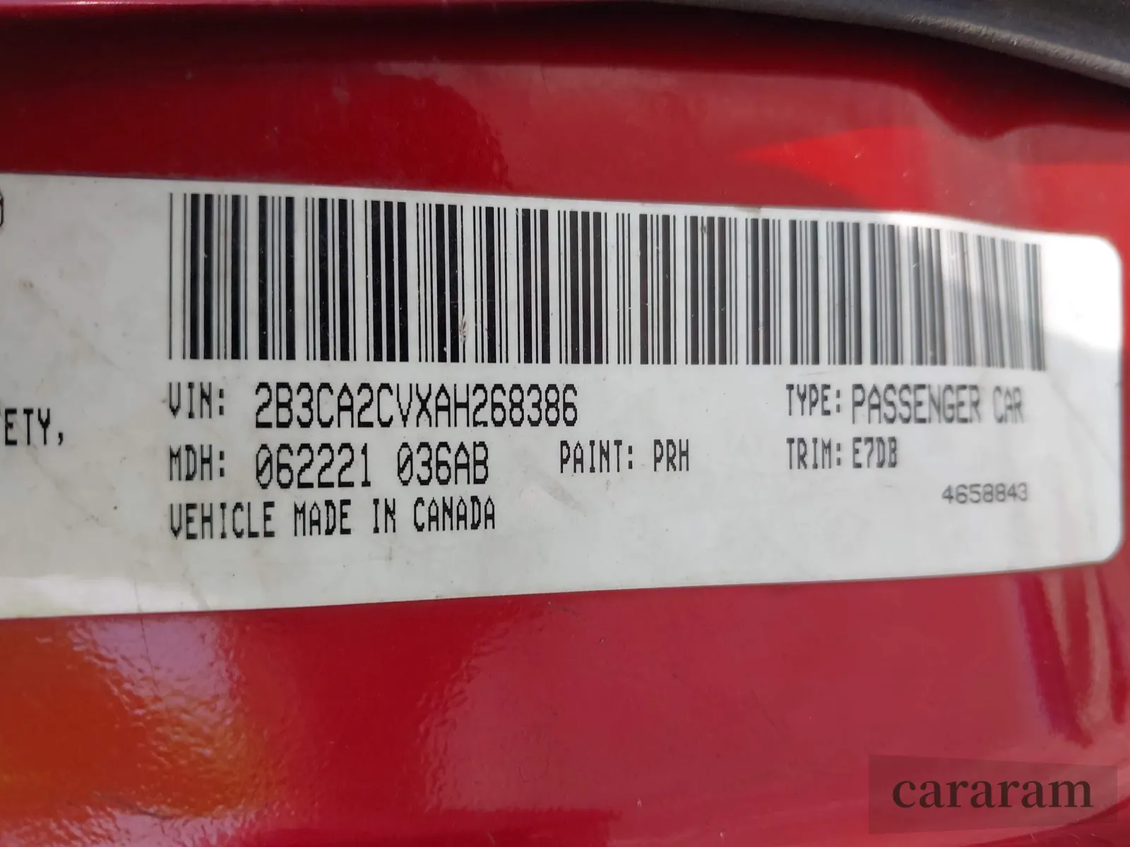 2010 Dodge Charger 3.5L