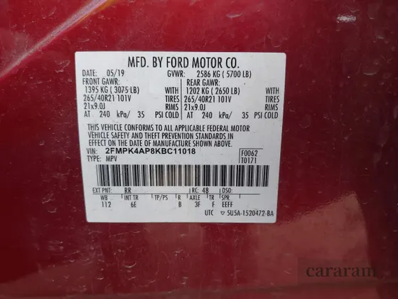 2019 Ford Edge ST