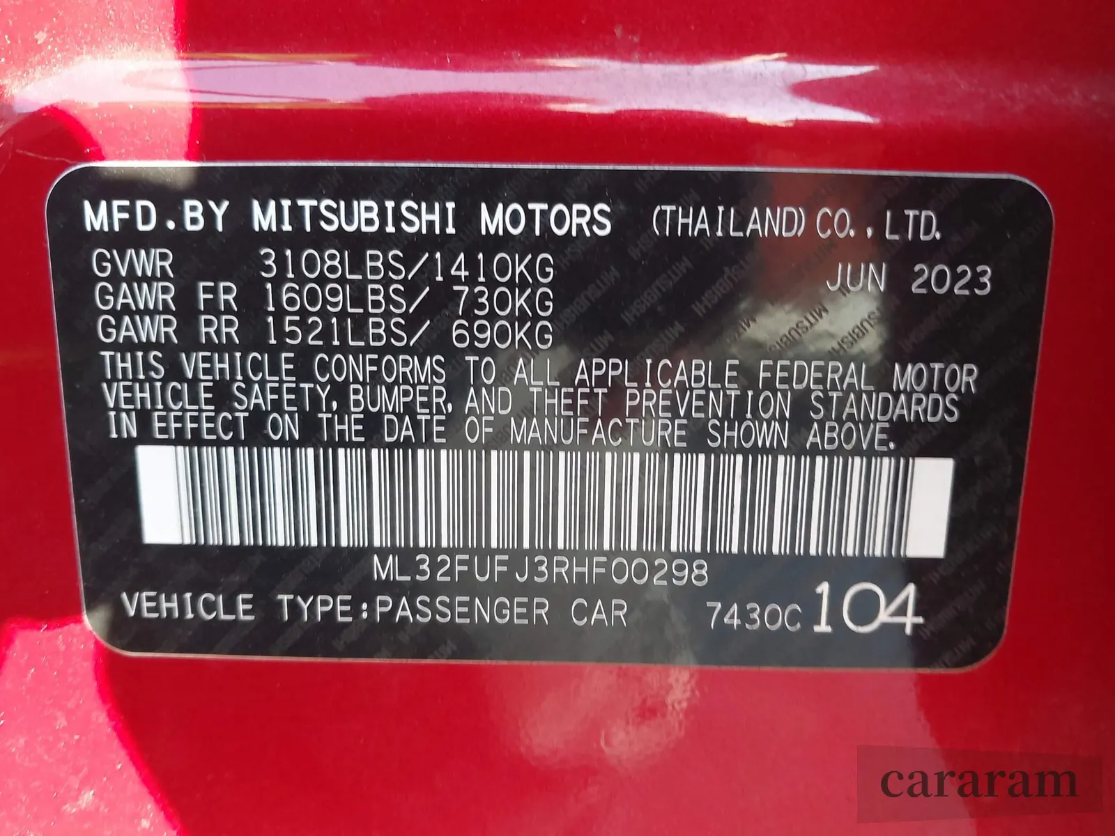 2024 Mitsubishi Mirage ES