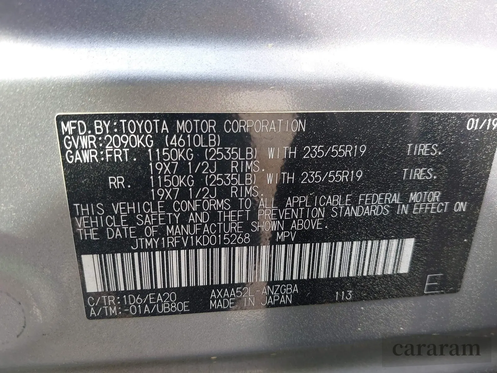2019 Toyota RAV4 Limited