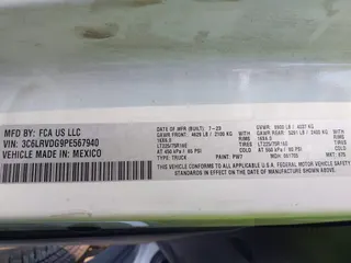 2023 Ram ProMaster Cargo
