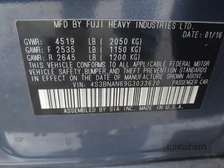 2016 Subaru Legacy Limited
