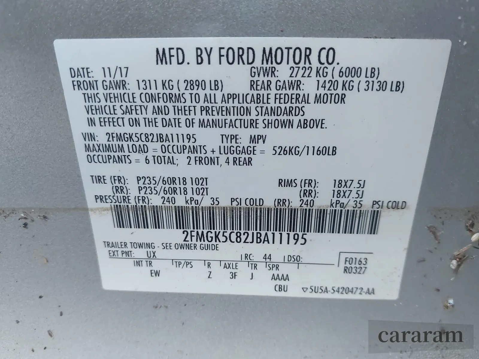 2018 Ford Flex SEL