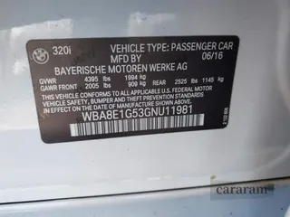 2016 BMW 3 Series 320i