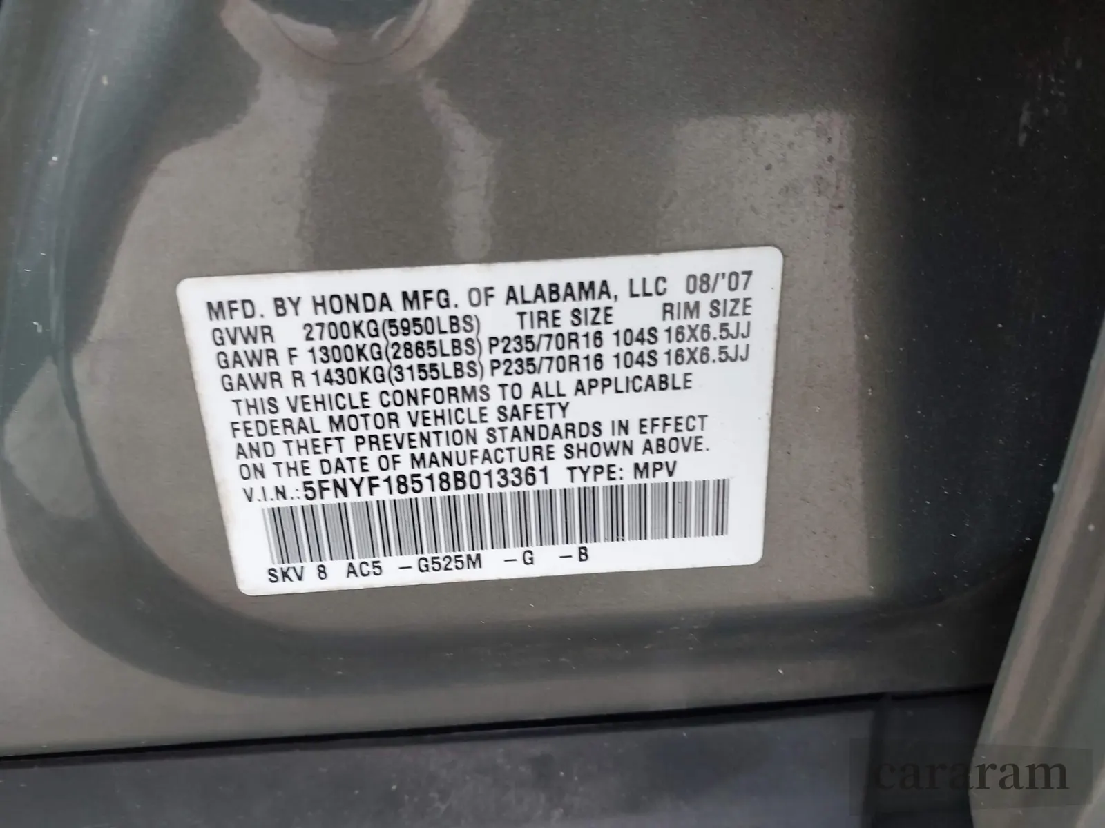 2008 Honda Pilot EX-L