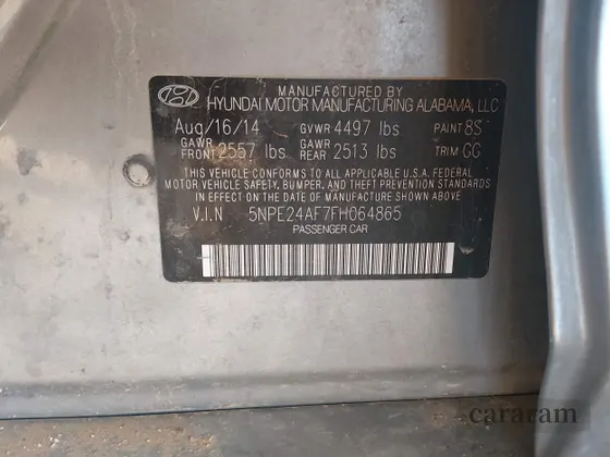 2015 Hyundai Sonata SE