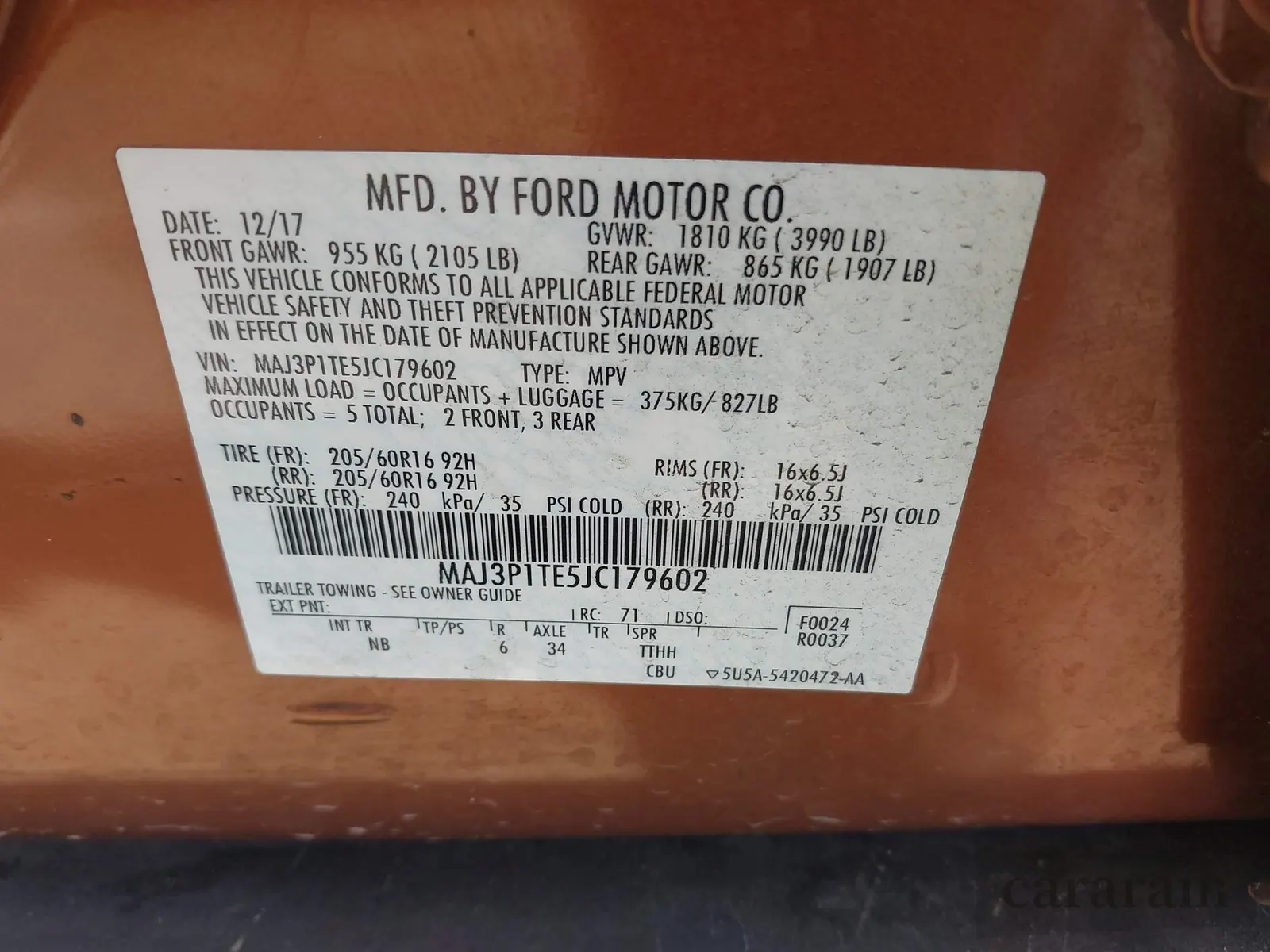 2018 Ford EcoSport SE