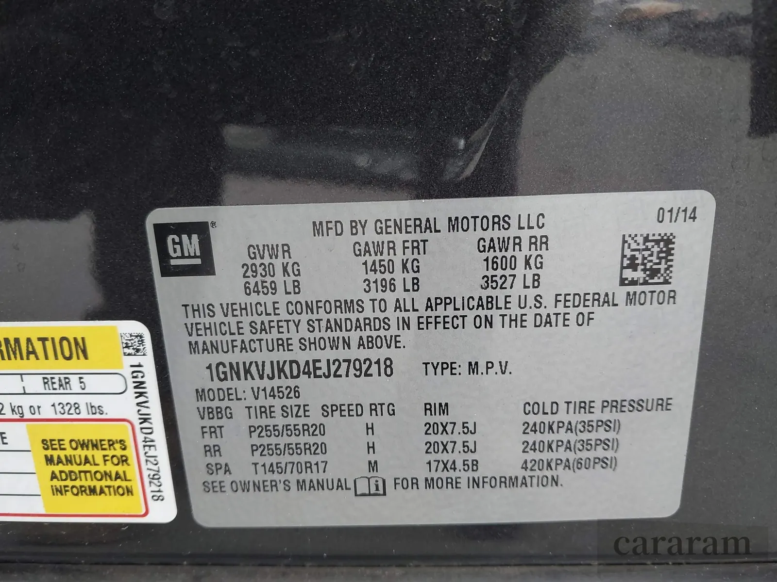 2014 Chevrolet Traverse LTZ