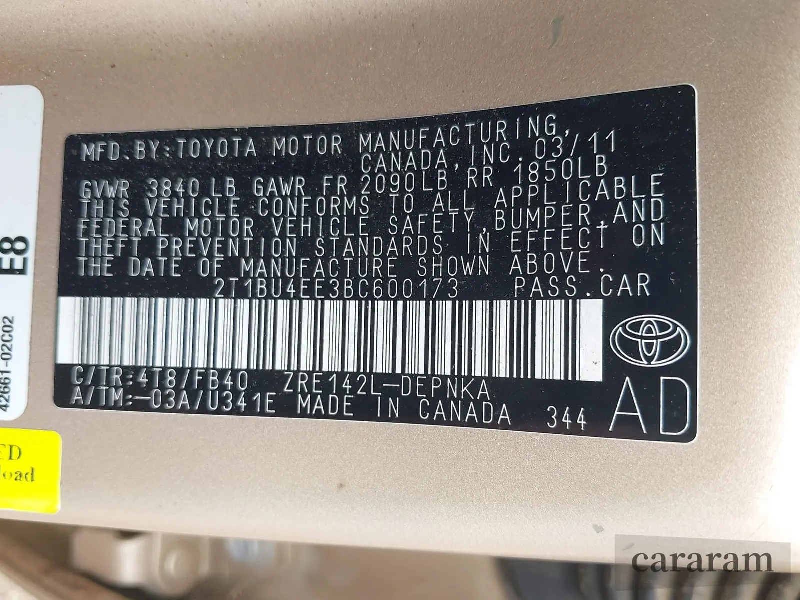2011 Toyota Corolla LE