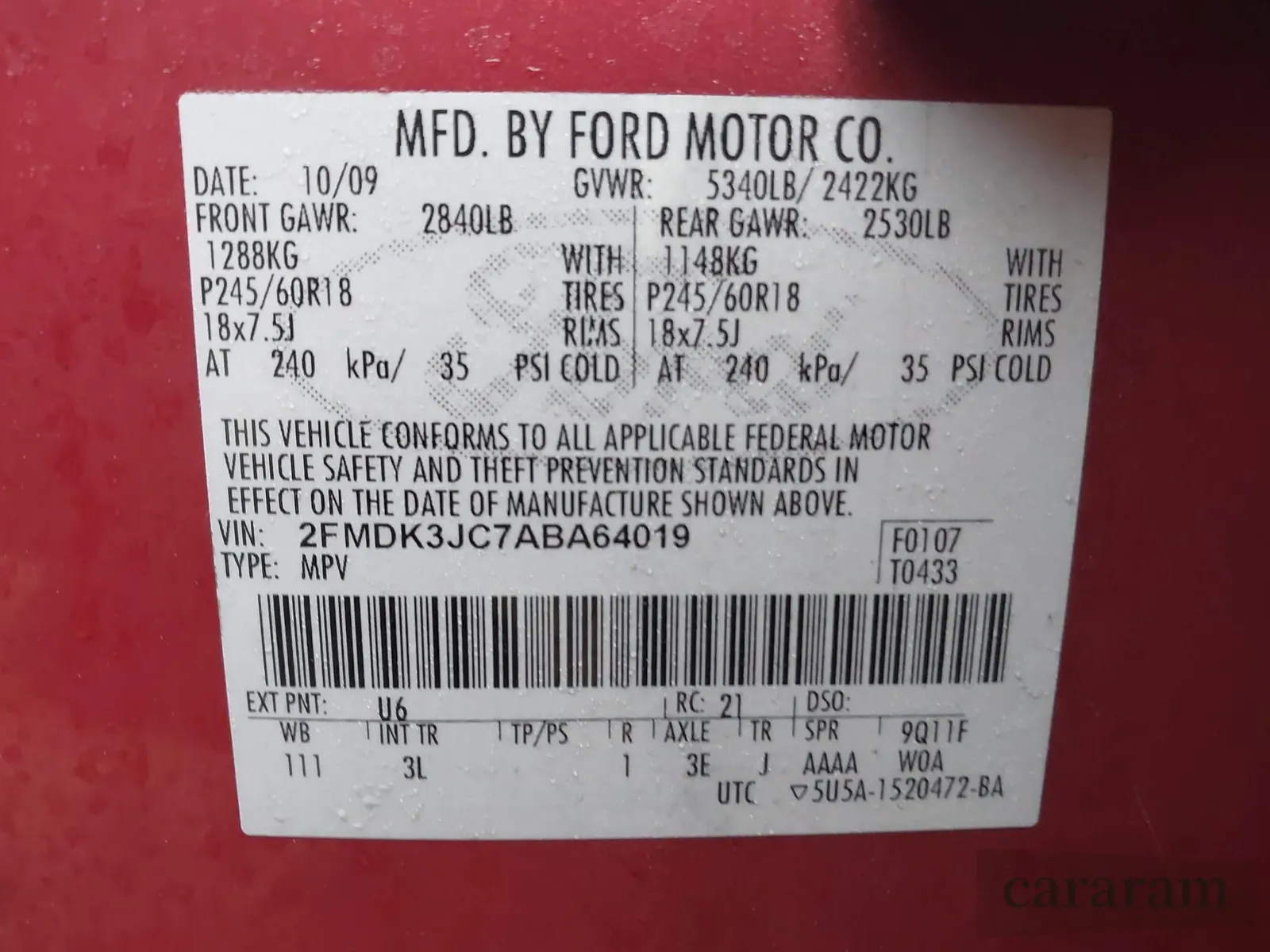 2010 Ford Edge SEL