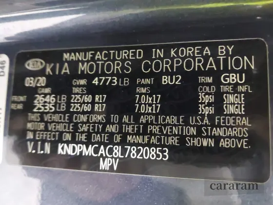 2020 Kia Sportage LX