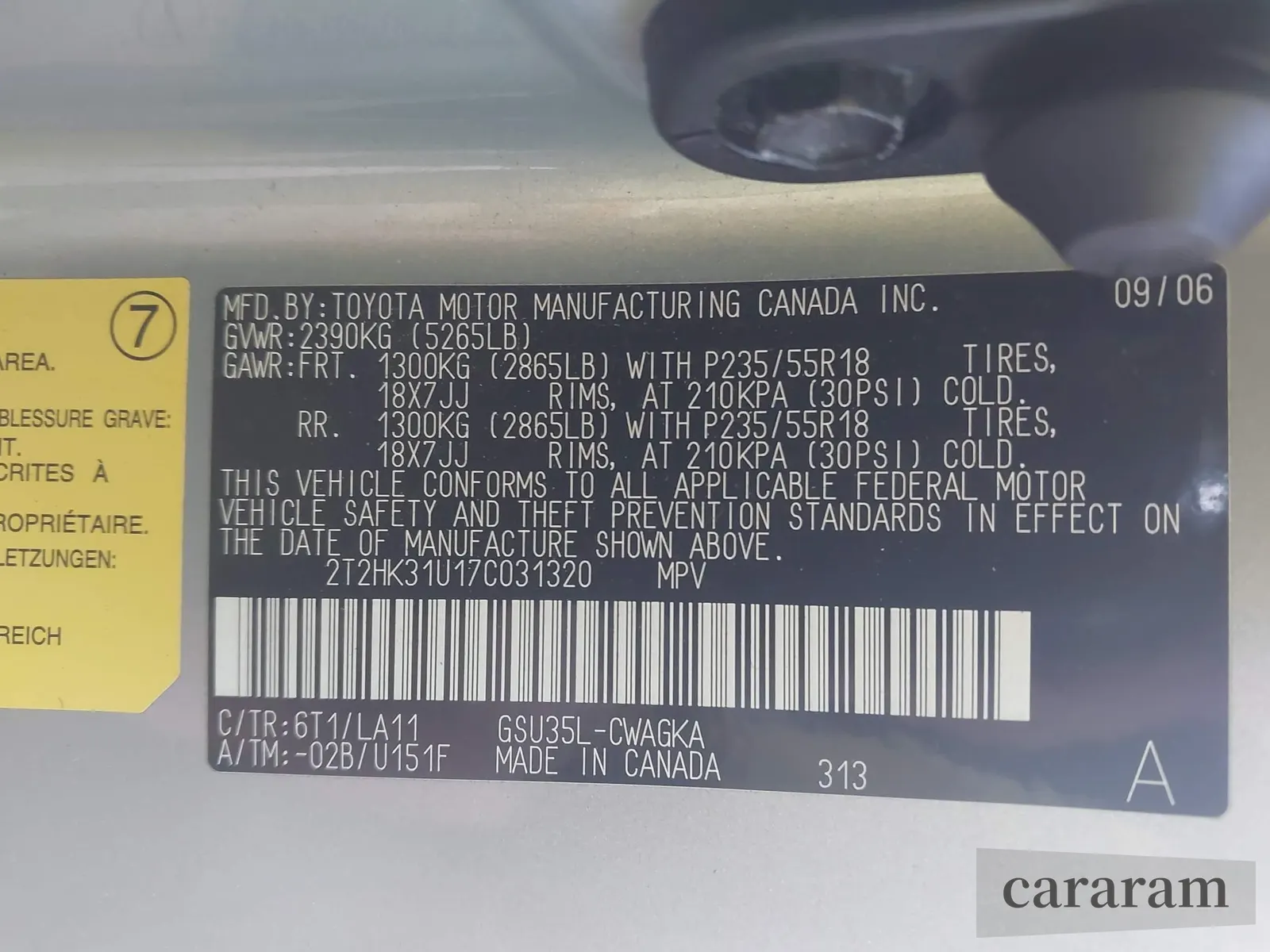 2007 Lexus RX 350