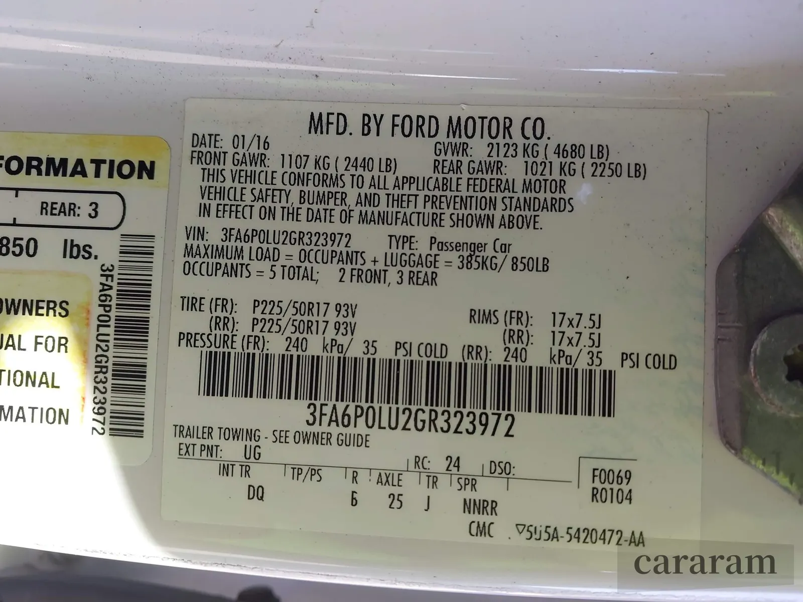 2016 Ford Fusion SE Hybrid