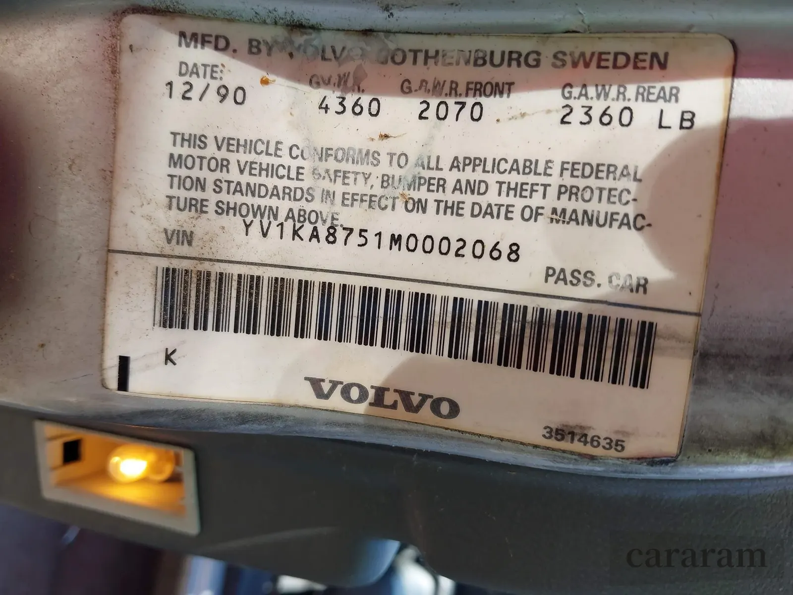 1991 Volvo 940