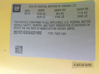 2010 Chevrolet Camaro 2LT