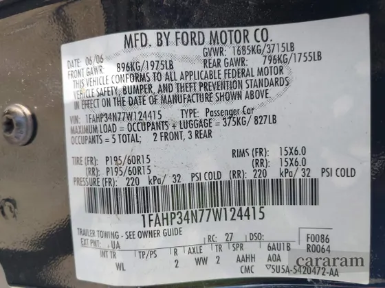2007 Ford Focus S