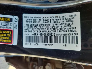 2009 Honda Civic EX