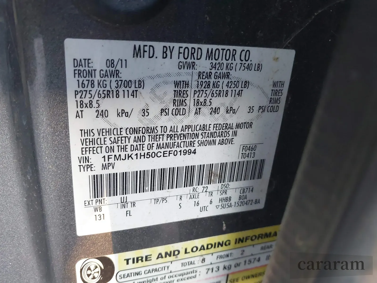 2012 Ford Expedition Max King Ranch