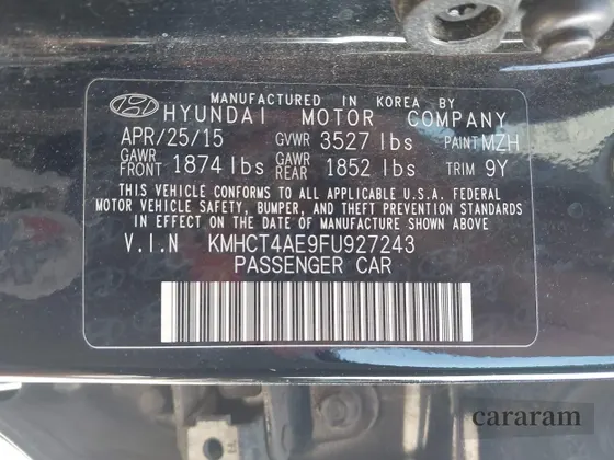 2015 Hyundai Accent GLS