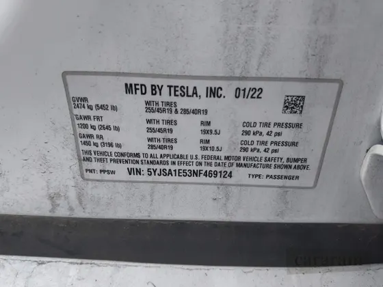 2022 Tesla Model S