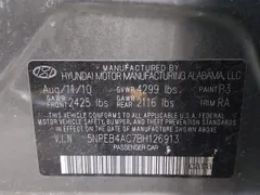 2011 Hyundai Sonata GLS