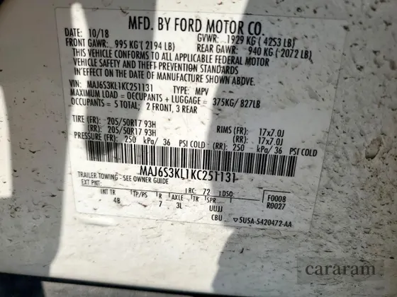 2019 Ford EcoSport Titanium