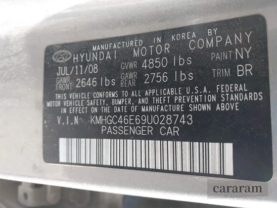 2009 Hyundai Genesis