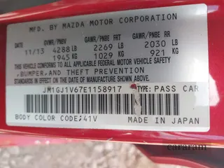 2014 Mazda 6 i Touring
