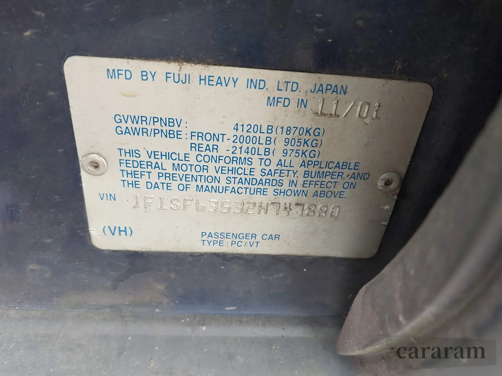 2002 Subaru Forester L