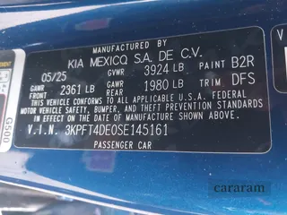 2025 Kia K4 LXS