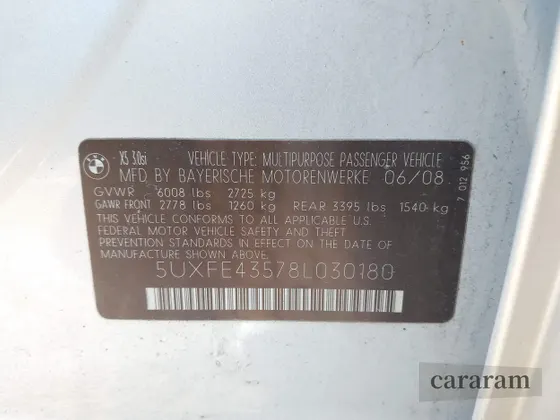 2008 BMW X5 3.0si