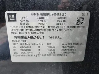2017 GMC Acadia SLT