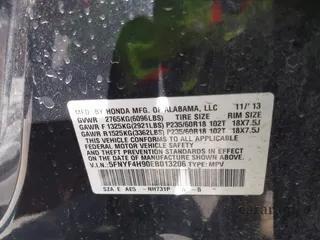 2014 Honda Pilot Touring