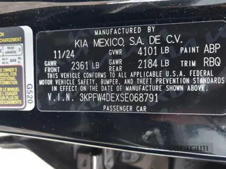 2025 Kia K4 GT-Line
