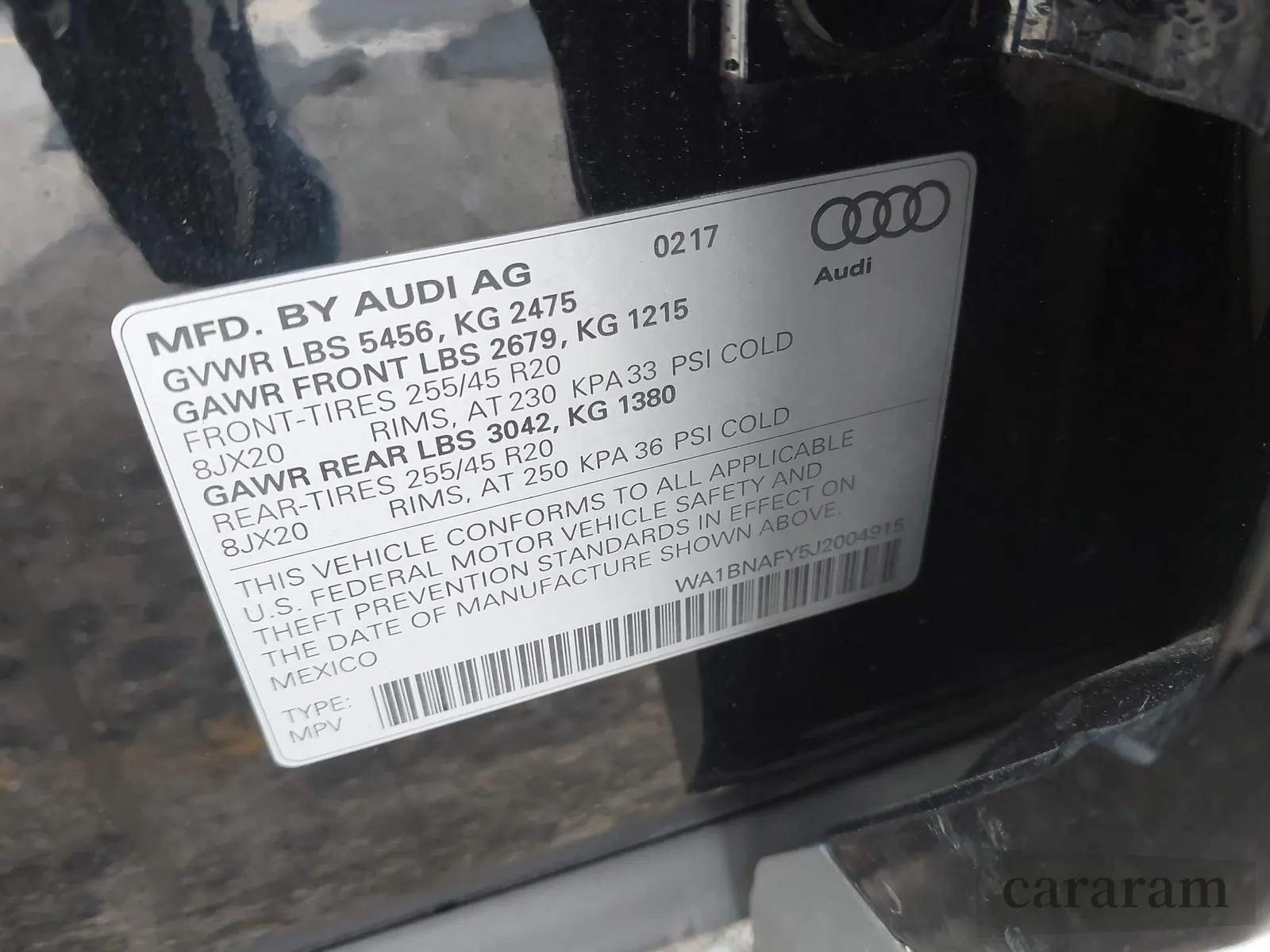 2018 Audi Q5 Premium Plus